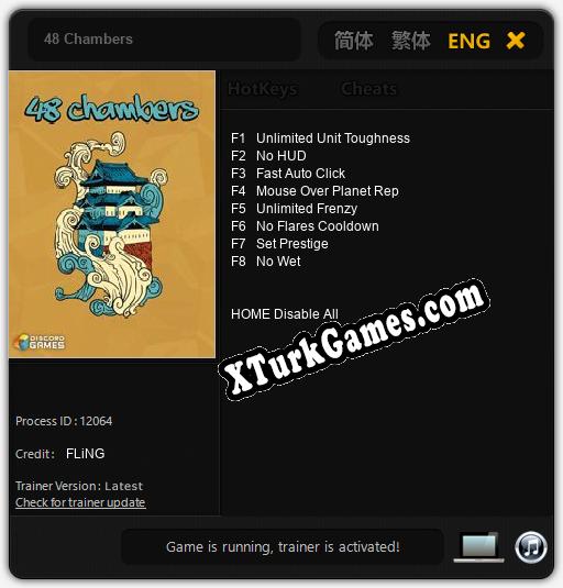 48 Chambers: Cheats, Trainer +8 [FLiNG]