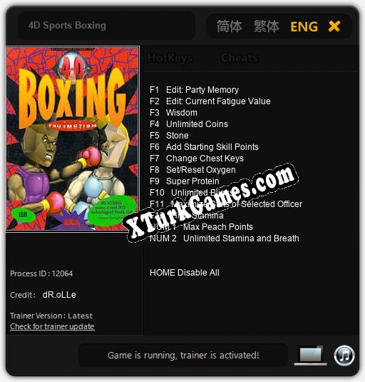 4D Sports Boxing: Trainer’ı (V1.0.14)