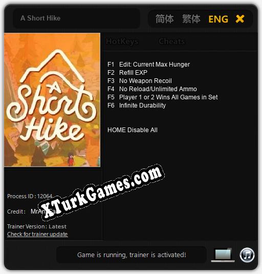 A Short Hike: Trainer’ı (V1.0.8)