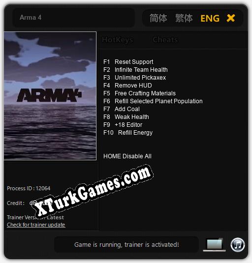 Arma 4: Trainer’ı (V1.0.73)