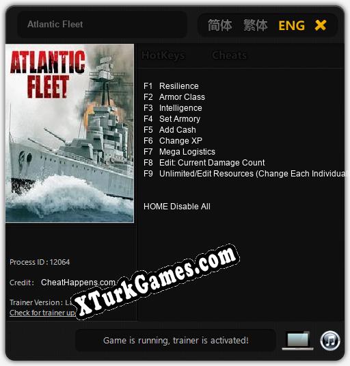 Atlantic Fleet: Trainer’ı (V1.0.63)