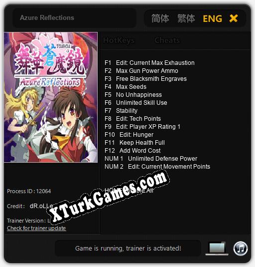 Azure Reflections: Trainer’ı (V1.0.91)