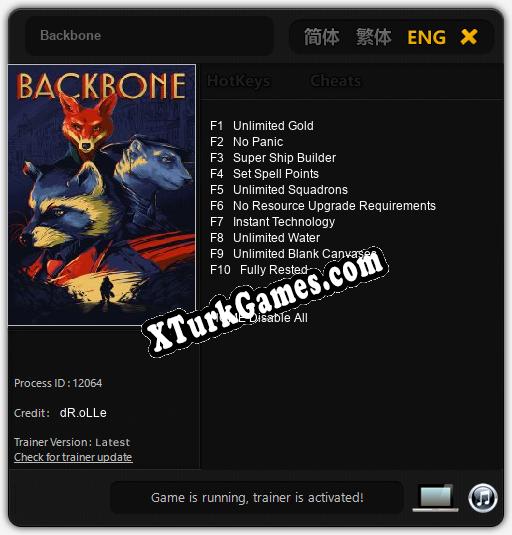 Backbone: Trainer’ı (V1.0.46)