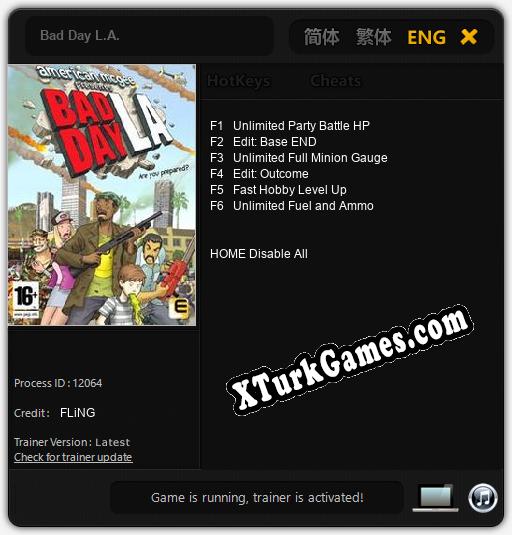 Bad Day L.A.: Trainer’ı (V1.0.68)
