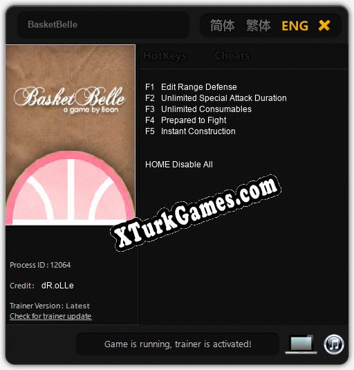 BasketBelle: Trainer’ı (V1.0.85)