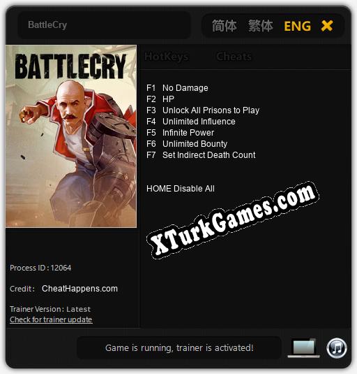 BattleCry: Cheats, Trainer +7 [CheatHappens.com]