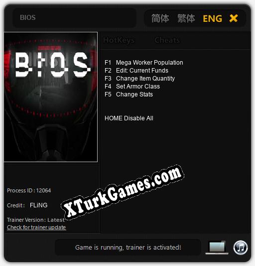 BIOS: Trainer +5 [v1.5]
