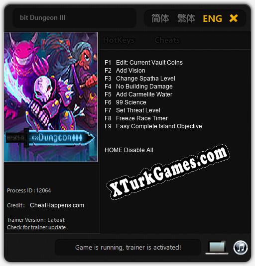 bit Dungeon III: Trainer +9 [v1.2]