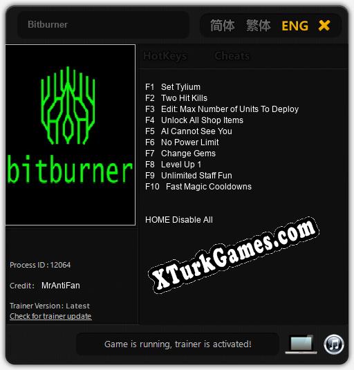 Bitburner: Trainer’ı (V1.0.72)