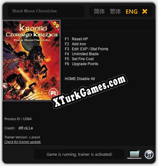 Black Moon Chronicles: Cheats, Trainer +6 [dR.oLLe]