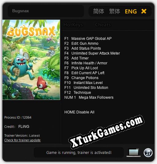 Bugsnax: Trainer +13 [v1.8]
