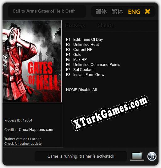 Call to Arms Gates of Hell: Ostfront: Cheats, Trainer +8 [CheatHappens.com]
