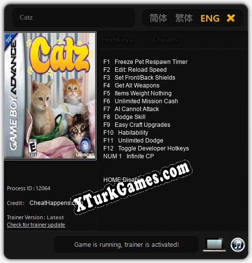 Catz: Trainer’ı (V1.0.10)