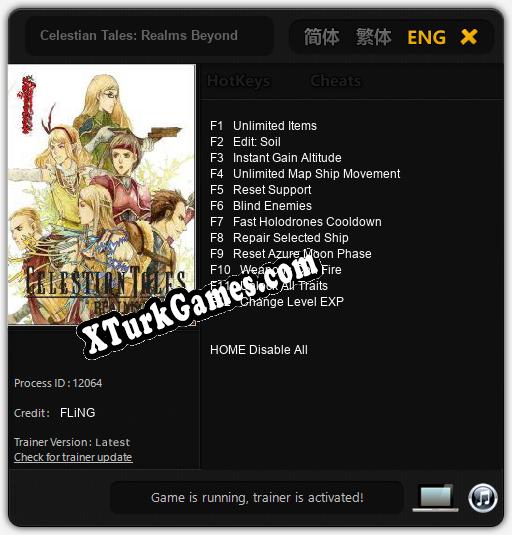 Celestian Tales: Realms Beyond: Trainer’ı (V1.0.31)