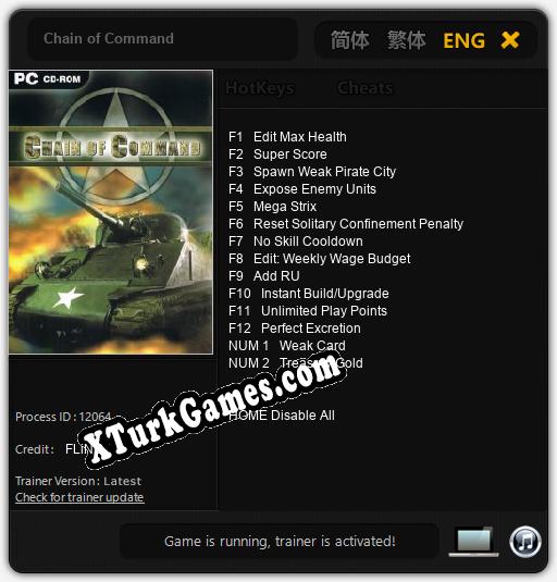 Chain of Command: Trainer’ı (V1.0.2)