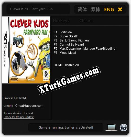 Clever Kids: Farmyard Fun: Trainer +6 [v1.6]