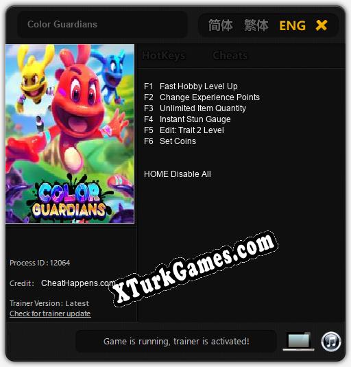 Color Guardians: Cheats, Trainer +6 [CheatHappens.com]