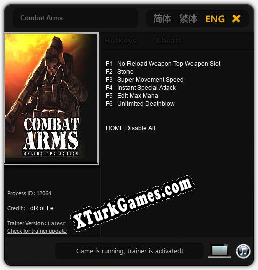 Combat Arms: Trainer’ı (V1.0.8)