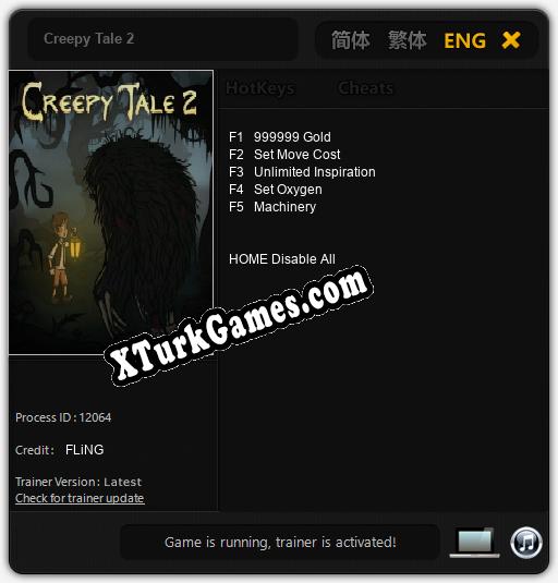Creepy Tale 2: Trainer’ı (V1.0.42)