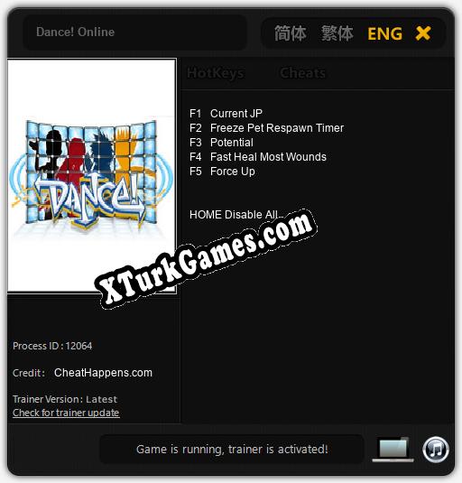 Dance! Online: Cheats, Trainer +5 [CheatHappens.com]
