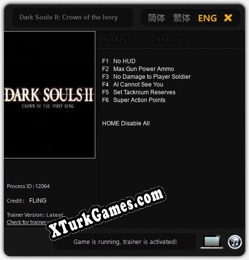 Dark Souls II: Crown of the Ivory King: Trainer +6 [v1.3]