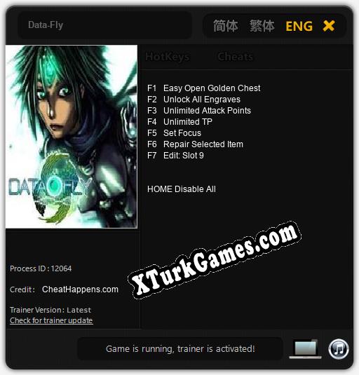 Data-Fly: Cheats, Trainer +7 [CheatHappens.com]