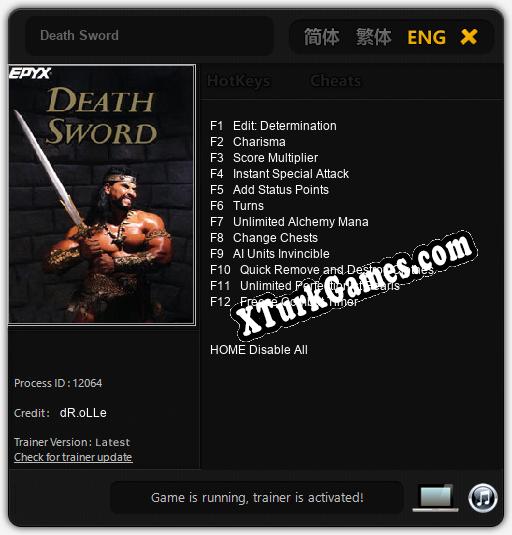 Death Sword: Trainer’ı (V1.0.79)