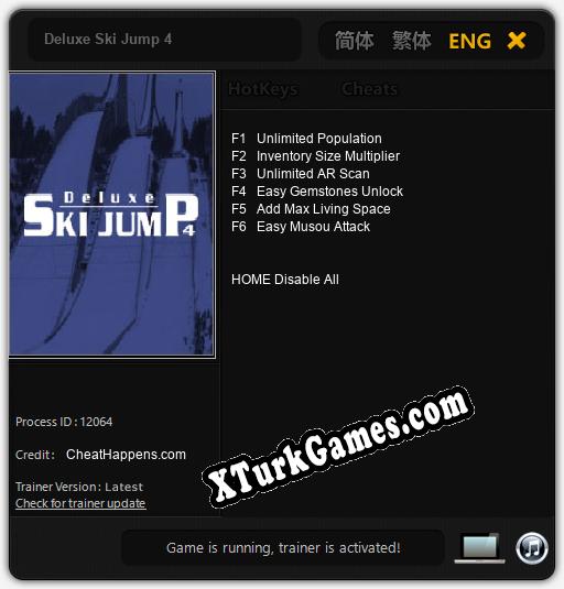 İçin Trainer’ı Çıktı Deluxe Ski Jump 4 [v1.0.9]