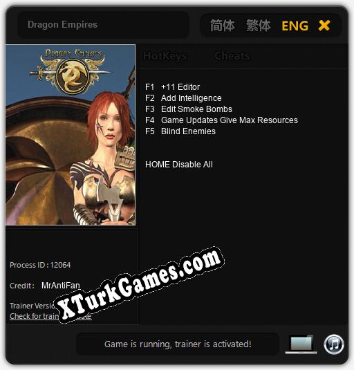 Dragon Empires: Trainer +5 [v1.7]