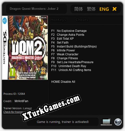 Dragon Quest Monsters: Joker 2: Trainer’ı (V1.0.41)