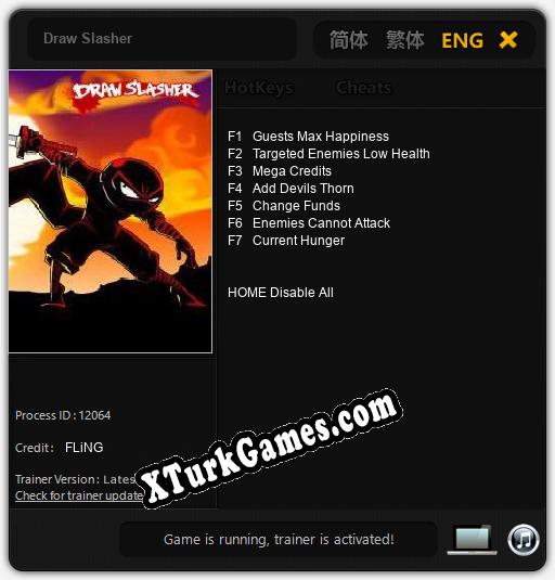 Draw Slasher: Cheats, Trainer +7 [FLiNG]