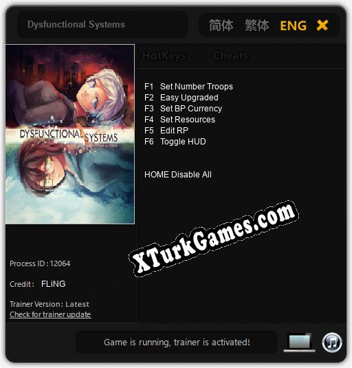 Dysfunctional Systems: Trainer +6 [v1.2]