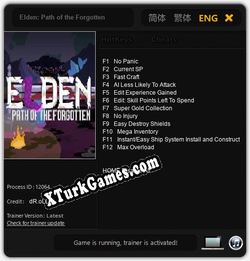 Elden: Path of the Forgotten: Cheats, Trainer +12 [dR.oLLe]