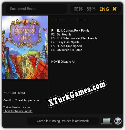 Enchanted Realm: Trainer +6 [v1.4]