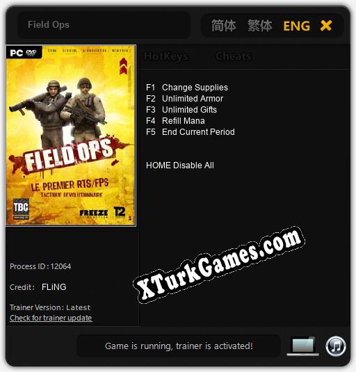 Field Ops: Cheats, Trainer +5 [FLiNG]