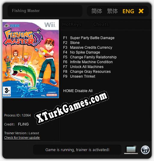 Fishing Master: Trainer’ı (V1.0.90)