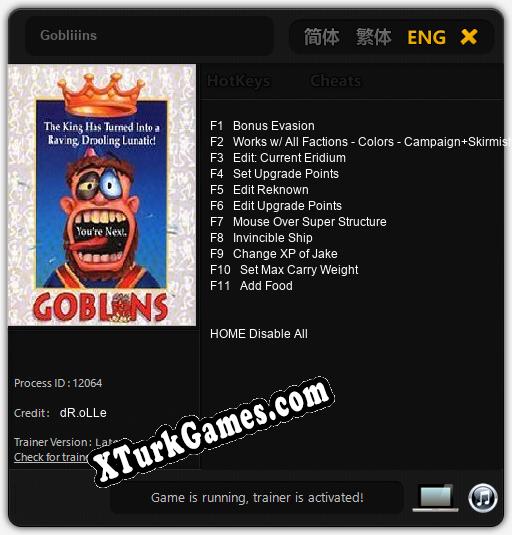Gobliiins: Trainer +11 [v1.6]