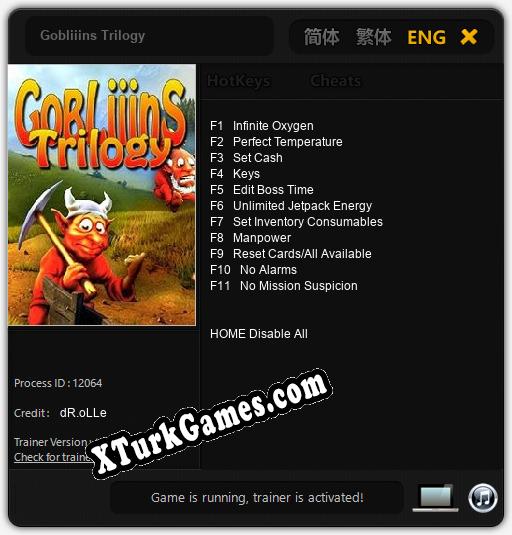 Gobliiins Trilogy: Trainer’ı (V1.0.1)