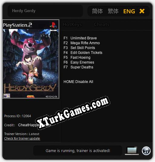 Herdy Gerdy: Trainer +7 [v1.3]