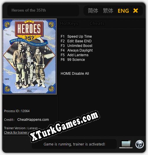 Heroes of the 357th: Trainer +6 [v1.9]