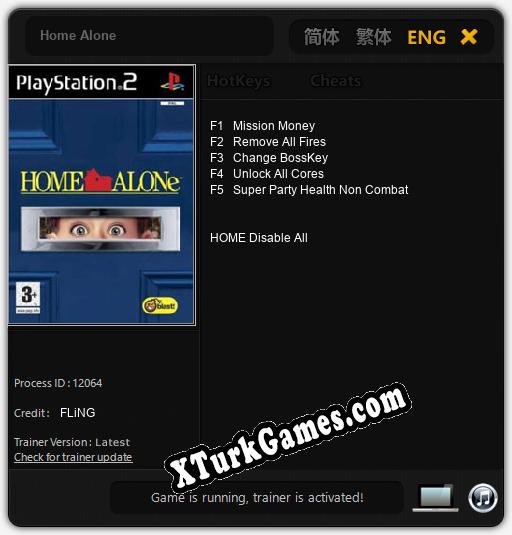 Home Alone: Trainer’ı (V1.0.76)
