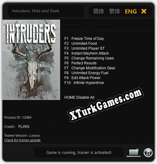 Intruders: Hide and Seek: Trainer’ı (V1.0.92)