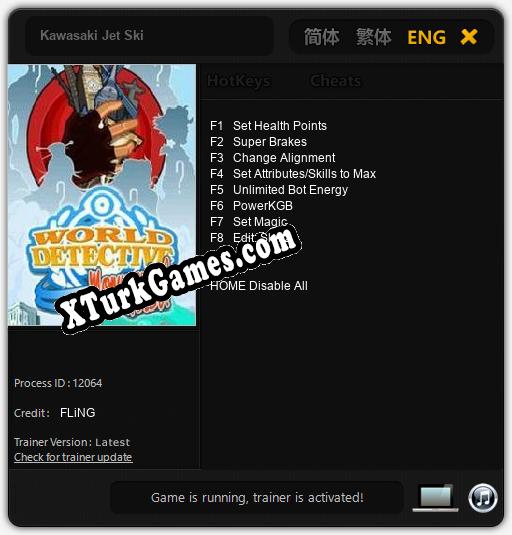 Kawasaki Jet Ski: Trainer’ı (V1.0.5)