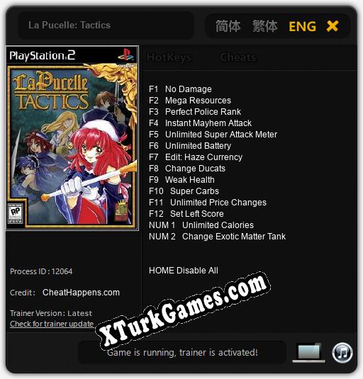 La Pucelle: Tactics: Cheats, Trainer +14 [CheatHappens.com]