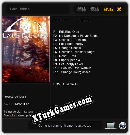 İçin Trainer’ı Çıktı Lake Ridden [v1.0.6]