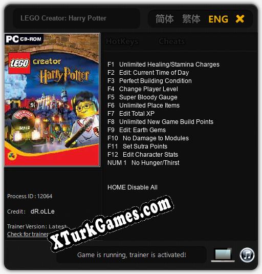 LEGO Creator: Harry Potter: Trainer’ı (V1.0.39)