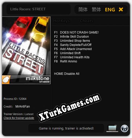 Little Racers: STREET: Cheats, Trainer +8 [MrAntiFan]