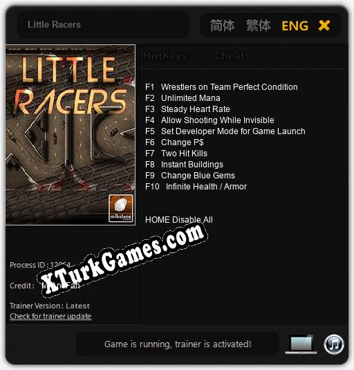 Little Racers: Cheats, Trainer +10 [MrAntiFan]