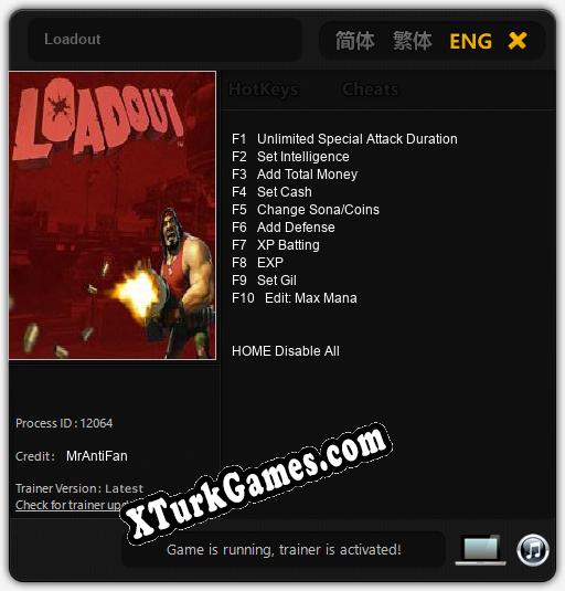 Loadout: Trainer’ı (V1.0.17)