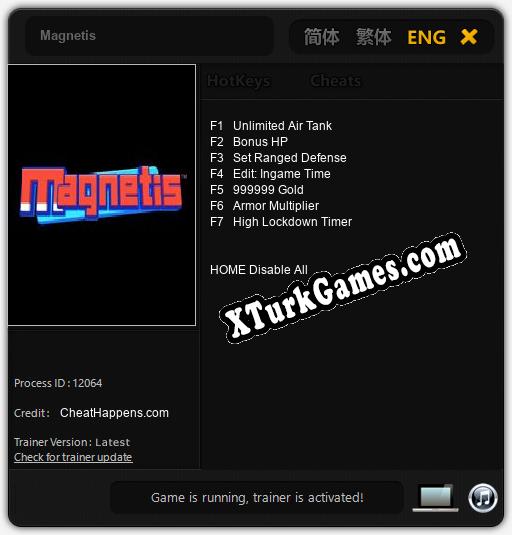Magnetis: Trainer’ı (V1.0.59)